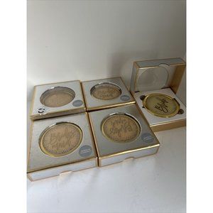 Lot of 3 Markings Bridesmaid Mirror Compact Boxed Wedding Gift NEW IN BOXES Open